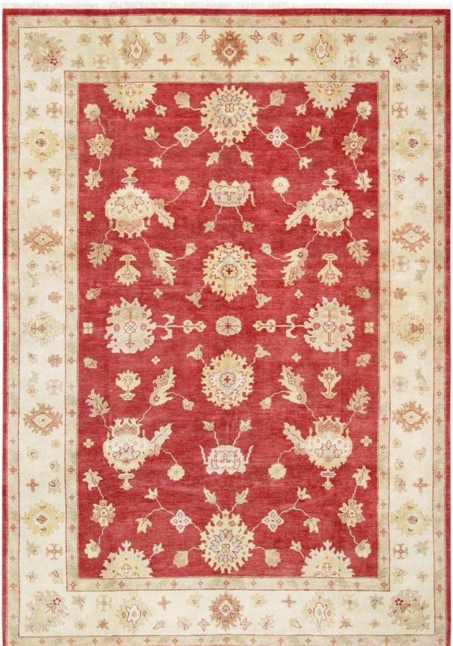 Best * Classical Oushak Collection Hand-Knotted Lamb'S Wool Area Rug- 9 10 X 13 11 Pasargad Home Pd-1262 10X14