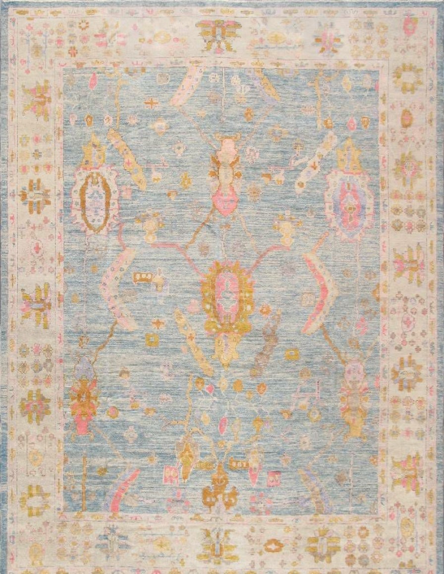 New * Promotions Pasargad Home Oushak Collection Hand-Knotted Wool Area Rug-11 6 X 14 1 Pasargad Home 980296 12 14