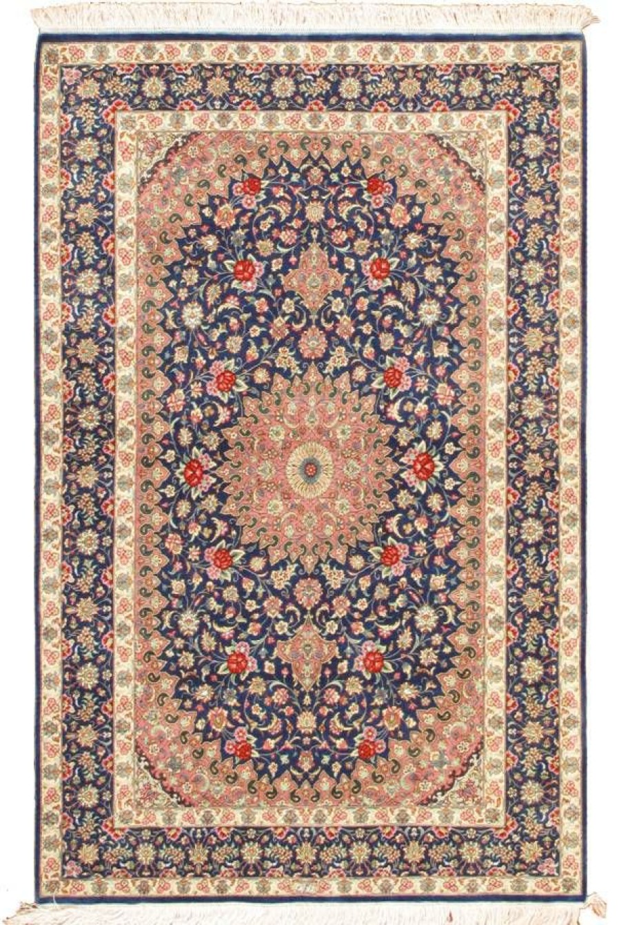 Wholesale * Online Qum Colletion Hand-Knotted Pure Silk Area Rug- 3 2 X 5 0 Pasargad Home 038018