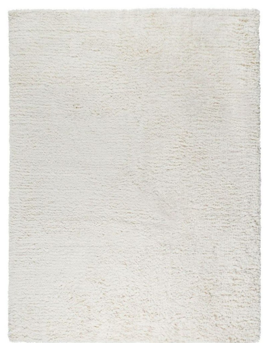 Clearance * Clearance Sale Pasargad Home Paris Shag Collection Hand-Woven Poly & Cotton Area Rug-12 0 X 15 0 , Ivory Pasargad Ppsr-13121 12 15