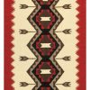 Clearance * Hot Sale Pasargad Home Navajo Style Handwoven Wool Ivory Area Rug 3 1 X 4'11" Pasargad Home Pnt-261 3 5