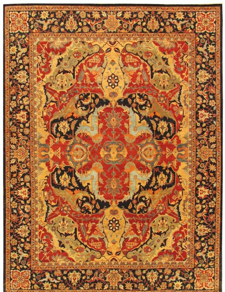 Best * Best Sale Bidjar Collection Hand-Knotted Lamb'S Wool Area Rug- 9 10 X 13 0 Pasargad Home Pm-19 10X13