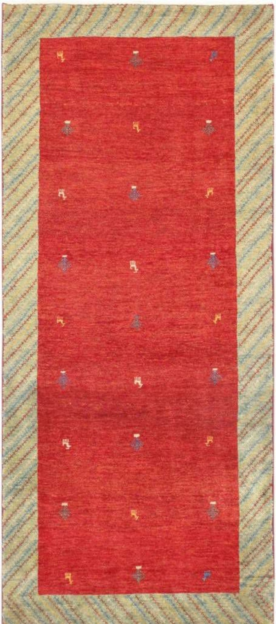 Online * Limited Edition Gabbeh Collection Hand-Knotted Lamb'S Wool Area Rug- 2 9 X 6 5 Pasargad Home 030233