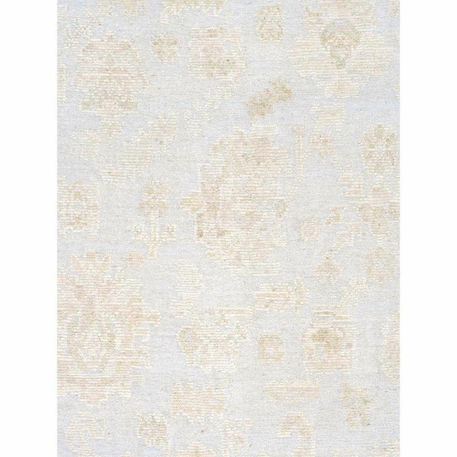 Hot * Oushak Hand-Knotted Blue Wool Area Rug-9 3" X 11'11" Discounts Pasargad Home