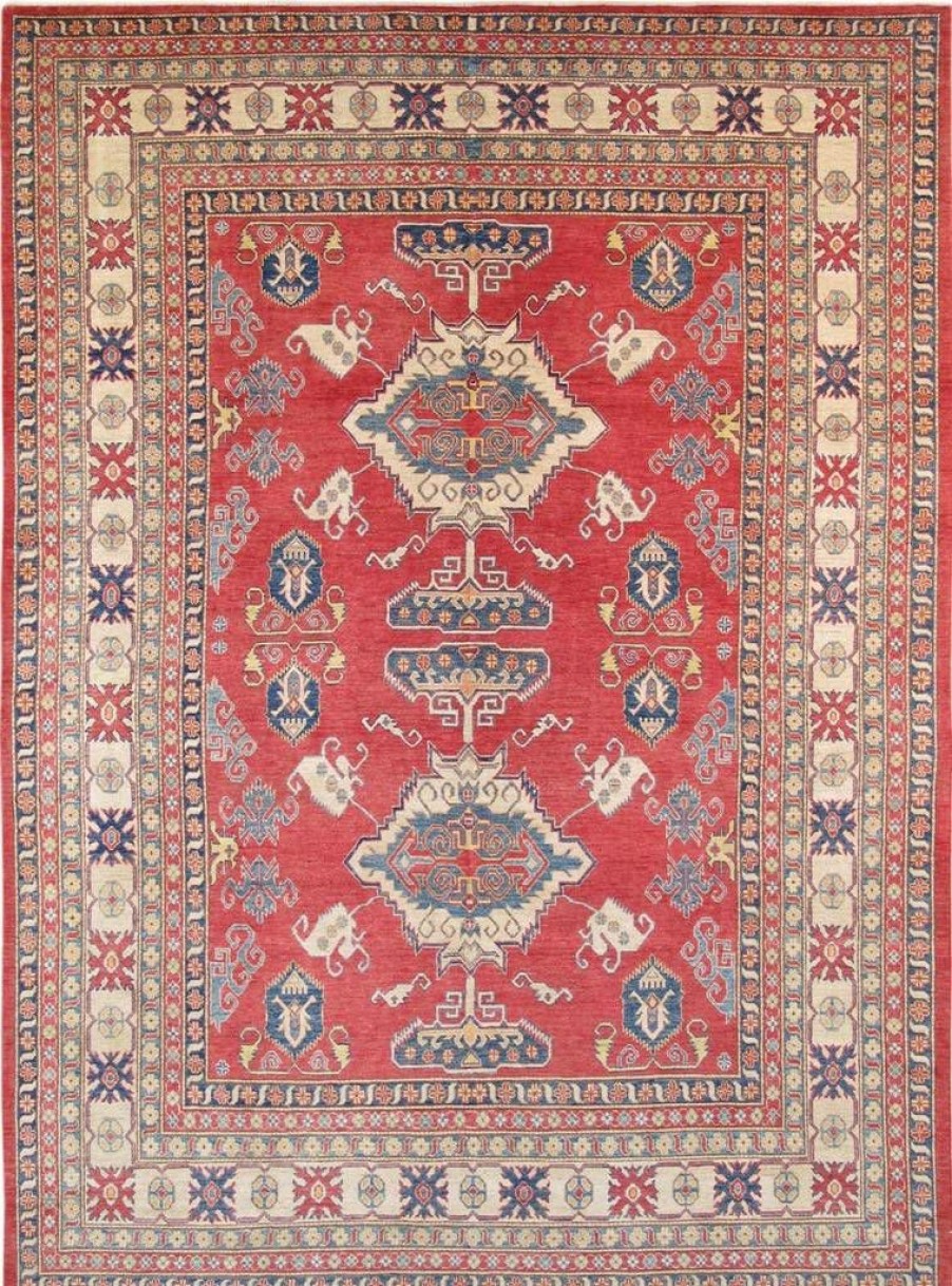 Wholesale * Best Price Kazak Collection Hand-Knotted Wool Area Rug- 9 7 X 13 4 Pasargad Home 044858