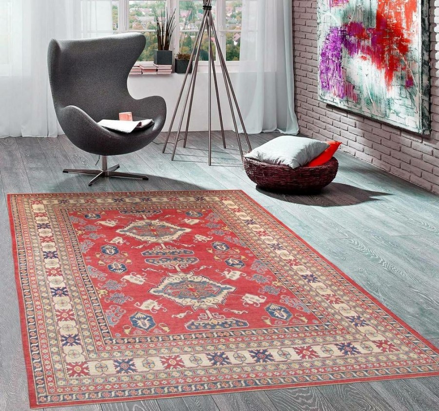 Wholesale * Best Price Kazak Collection Hand-Knotted Wool Area Rug- 9 7 X 13 4 Pasargad Home 044858