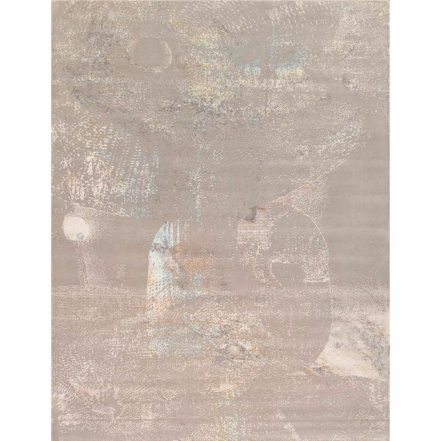 Best * Modern Hand-Knotted Silver Tencel Silk & Wool Area Rug- 9 4" X 12 3" Cheaper Pasargad Home