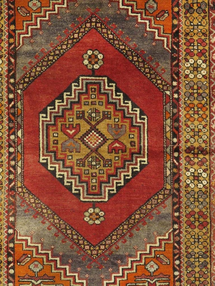 Best * Hot Sell Vintage Sivas Collection Hand-Knotted Lamb'S Wool Rug- 3 7 X 5 7 Pasargad Home 044773