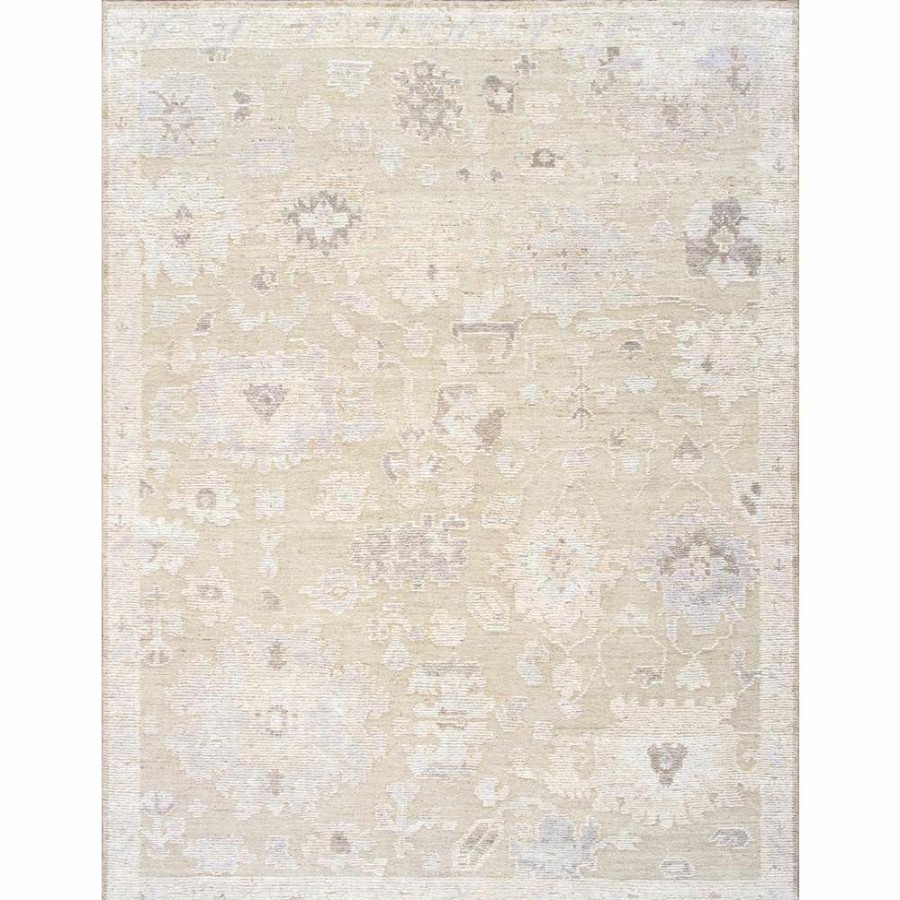 Online * Oushak Hand-Knotted Camel Wool Area Rug-9 3" X 12 3" Cheap Online Pasargad Home