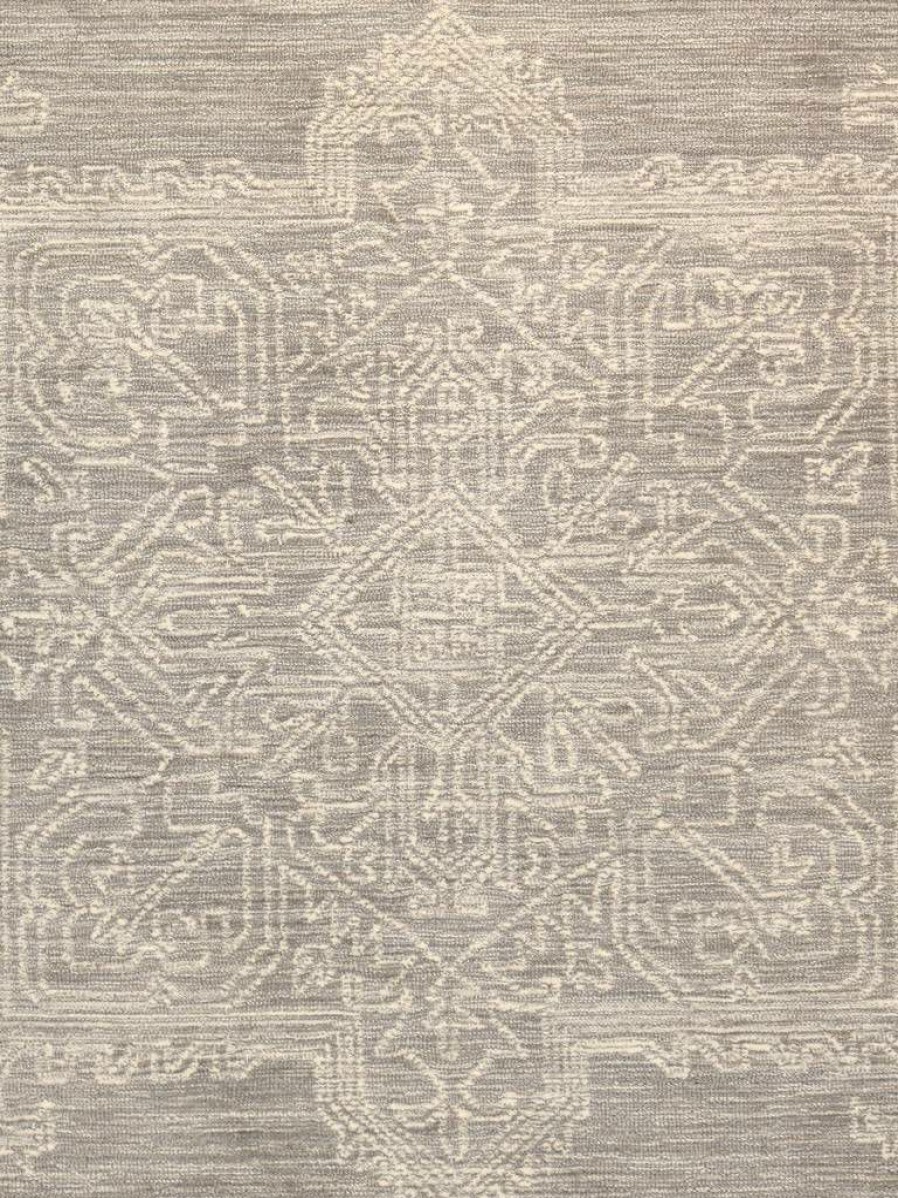 Online * Hot Selling Pasargad Home Modern Collection Hand-Tufted Bamboo Silk & Wool Area Rug, 12 0 X 15 0 , Silver Pasargad Home Plt-5116 12 15