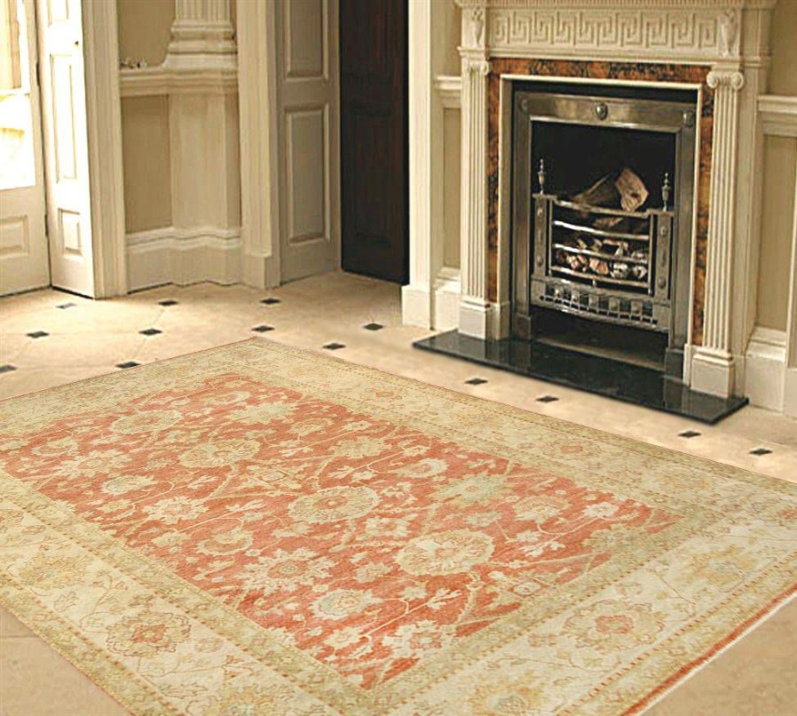 Hot * Classical Sultanabad Collection Hand-Knotted Lamb'S Wool Area Rug- 10 3 X 14 1 Pasargad Home Pj-504 10X14