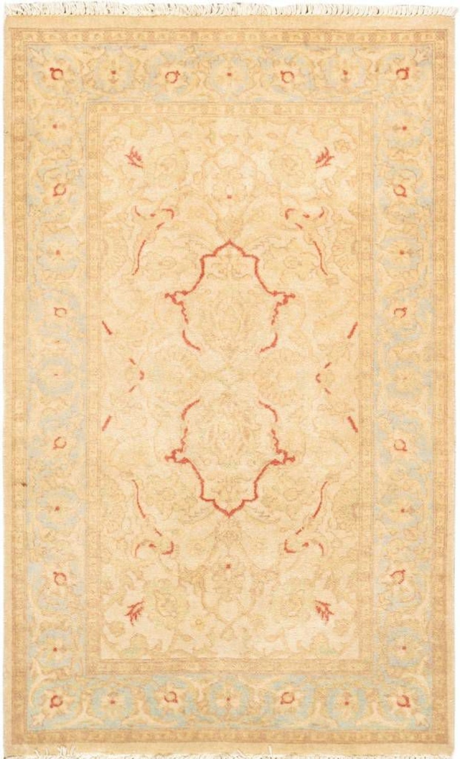 New * Exclusive Design Tabriz Collection Hand-Knotted Lamb'S Wool Area Rug- 3 1 X 5 0 Pasargad Home P-Slo 3X5