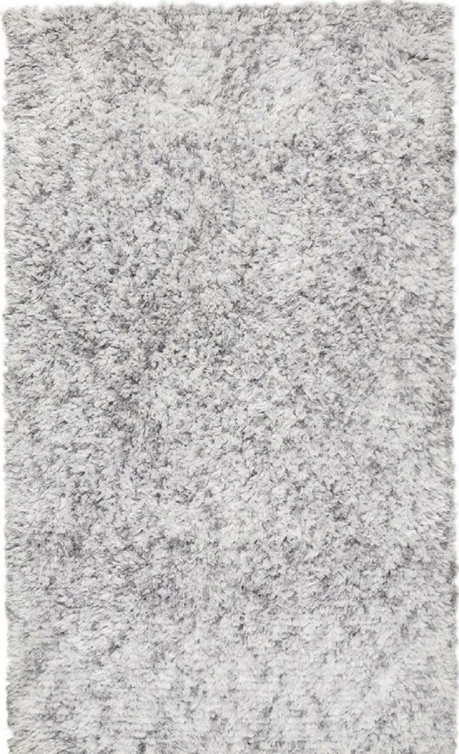 Clearance * Crazy Deals Pasargad Home Paris Shag Collection Hand-Woven Poly & Cotton Area Rug-10 0 X 14 0 , Silver-Grey Pasargad Ppsr-13121G 10 14