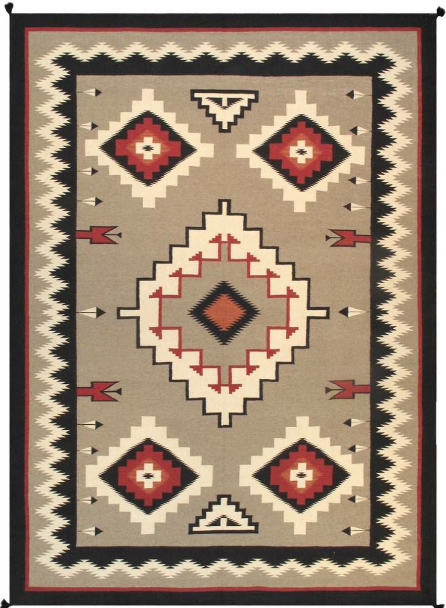 Wholesale * Clearance Sale Pasargad Home Navajo Style Handwoven Wool Mocha Area Rug10 1 X 13 7 Pasargad Home Pnt-230 10X14