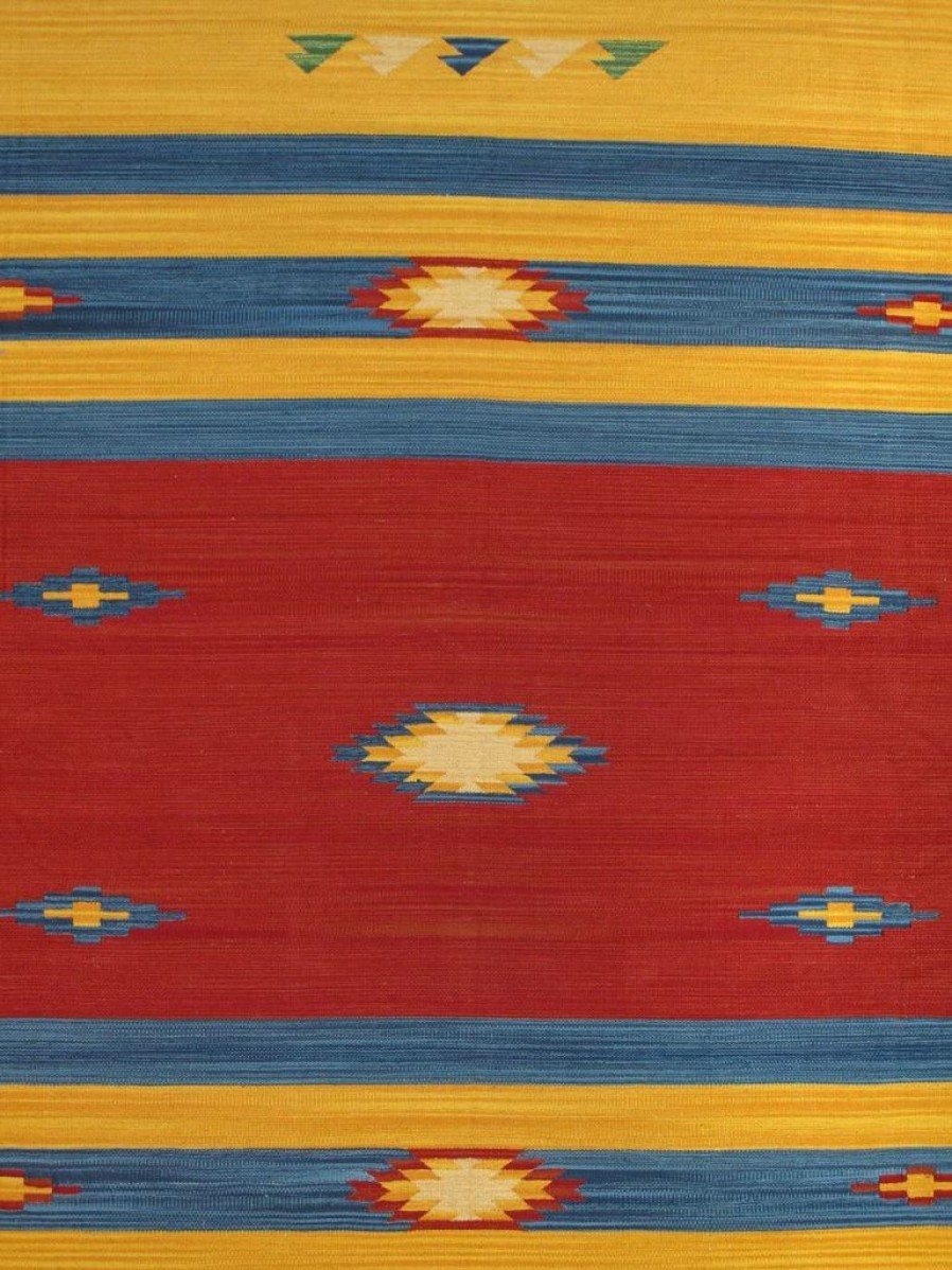 Online * Limited Edition Pasargad Home Anatolian Kilim Hand-Woven Cotton Area Rug- 6 0 X 6 0 , Multi Pasargad Pbb-01 6 6