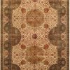 Best * Quick Delivery Agra Collection Hand-Knotted Lamb'S Wool Area Rug- 10 1 X 10'11" Pasargad Home Ph-260 10X11