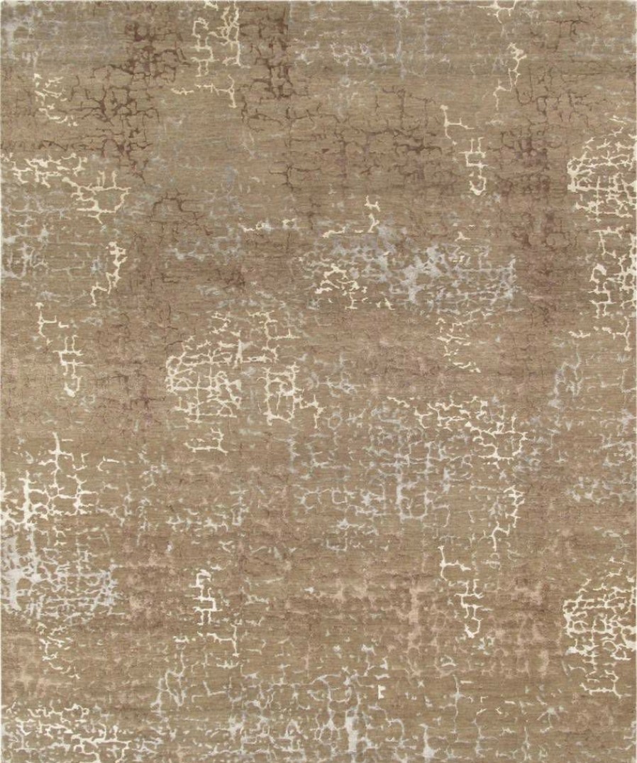 Online * Quick Delivery Modern Collection Hand-Knotted Silk And Wool Area Rug- 2 0 X 3 0 Pasargad Home Reflection-3 2X3