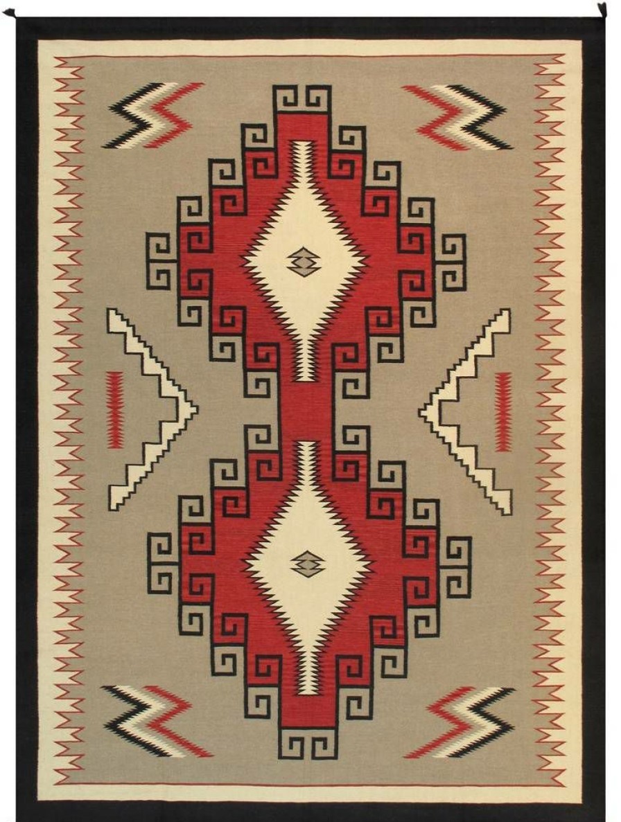 New * Limited Edition Pasargad Home Navajo Style Handwoven Wool Mocha Area Rug11'11" X 15 0 Pasargad Home Pnt-223 12 15