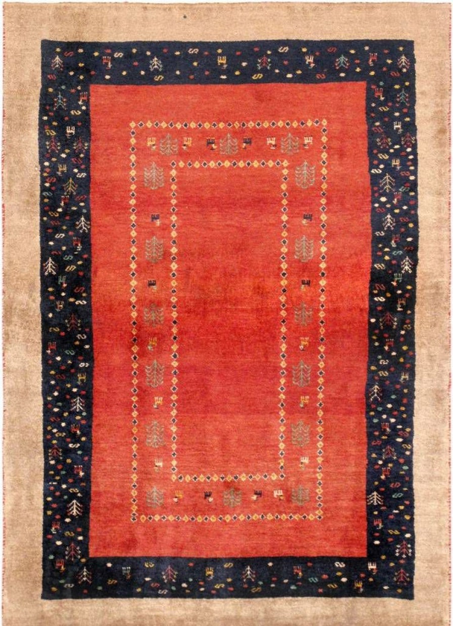 Wholesale * Online Gabbeh Collection Hand-Knotted Lamb'S Wool Area Rug- 3 7 X 5 1 Pasargad Home 028424