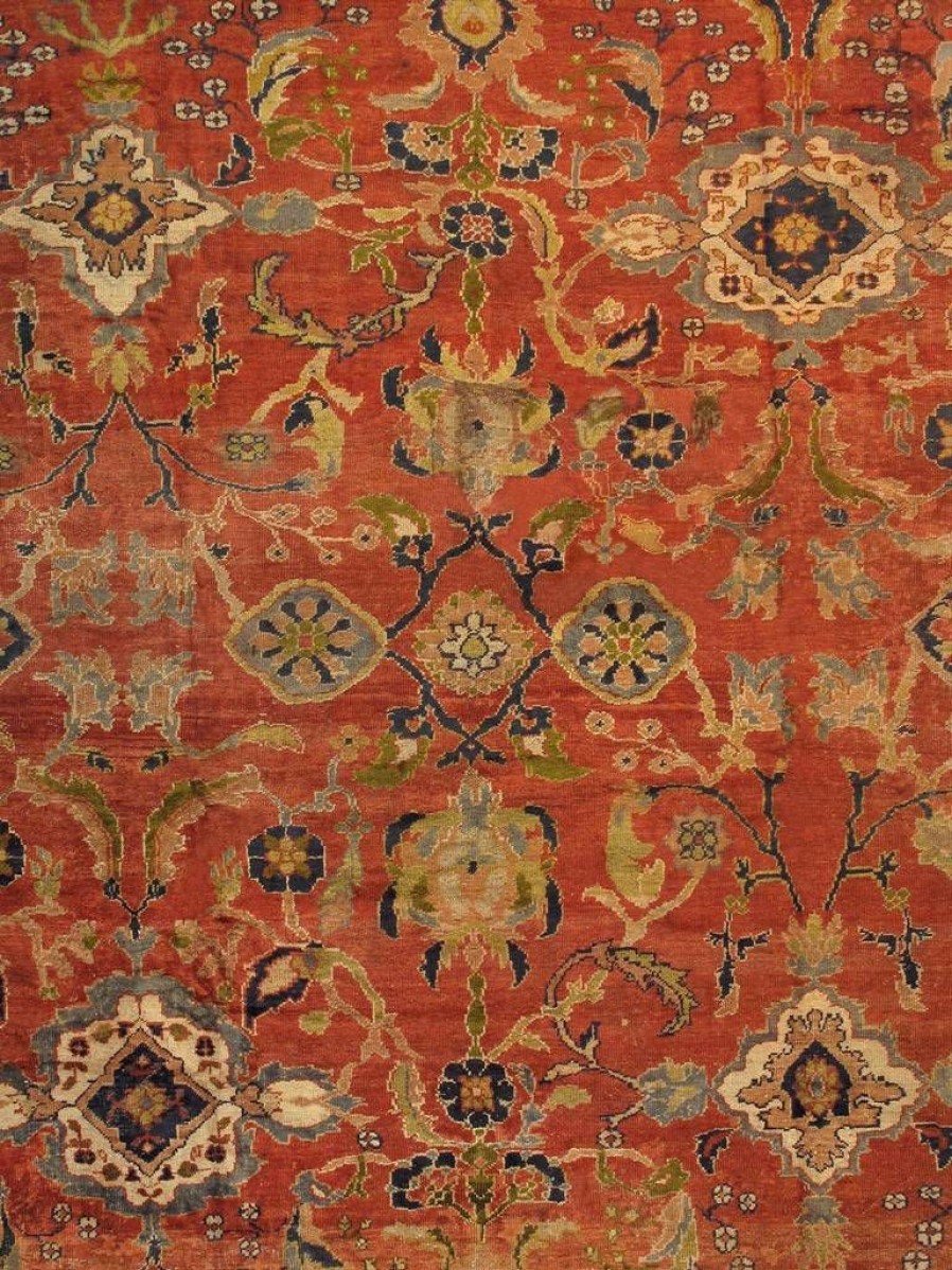 Best * Clearance Sale Pasargad Home Antique Ziegler Sul Collection Lamb'S Wool Area Rug-12 2 X 15 4 , Rust Pasargad Home 26707