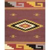 New * Limit Offer Pasargad Home Navajo Style Handwoven Wool Purple Area Rug 2 1 X 3 0 Pasargad Home Pnt-256 2 3