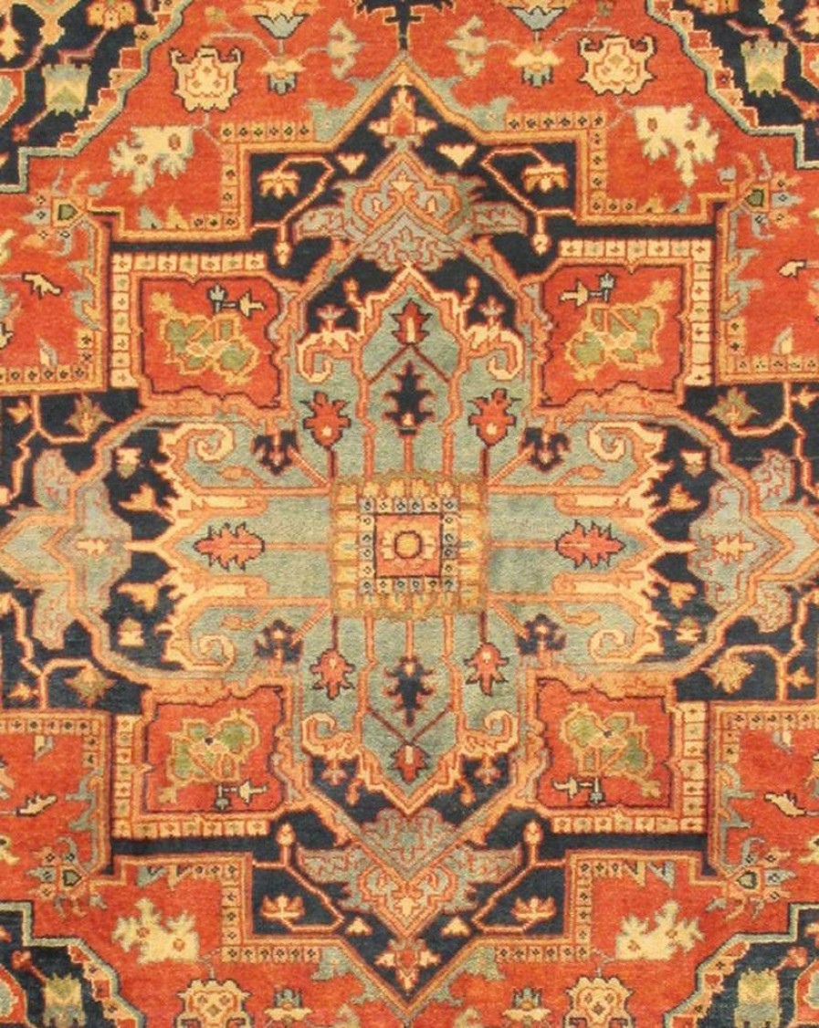 Wholesale * Quick Expedition Pasargad Home Serapi Collection Hand-Knotted Rust/Rust Wool Area Rug- 9 6 X 13'11" Pasargad Home Pb-20 10 14