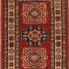 Hot * Quick Expedition Kazak Collection Hand-Knotted Lamb'S Wool Area Rug- 2 0 X 2'10" Pasargad Home 043780