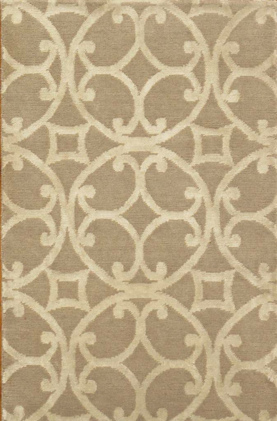 New * Shoping Modern Collection Hand-Knotted Silk And Wool Area Rug- 2 0 X 3 0 Pasargad Home Circ-3 2X3