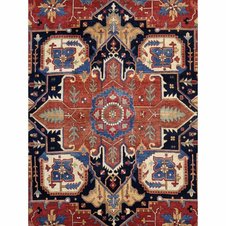 Best * Serapi Hand-Knotted Wool Area Rug- 8'11" X 12 3" Outlet Pasargad Home