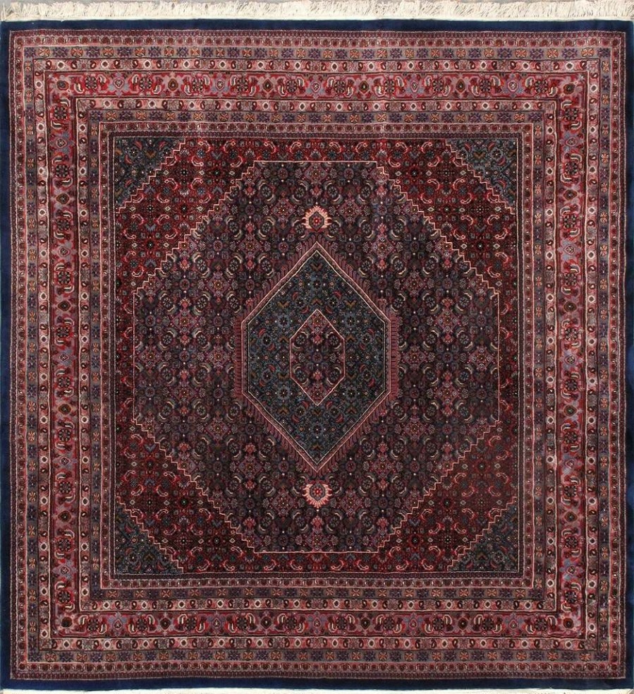 Best * With Discount Bidjar Collection Hand-Knotted Wool Area Rug- 8 0 X 8 5 Pasargad Home 18768 8 8