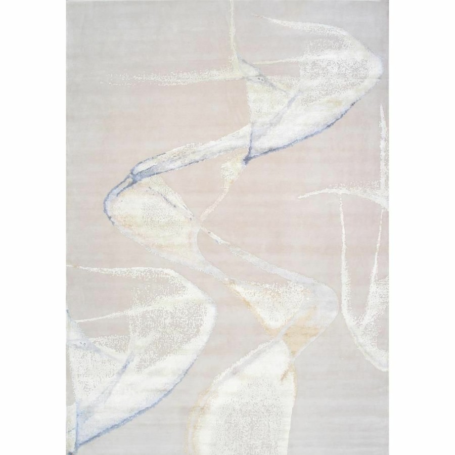 New * Modern Hand-Knotted Tencel Silk & Wool Area Rug-10 2" X 14 4" Sale Online Pasargad Home