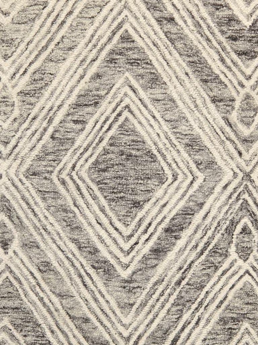 New * Featured Pasargad Home Modern Collection Hand-Tufted Bamboo Silk & Wool Area Rug, 6 0 X 6 0 , Silver Pasargad Home Plt-1624Rnd 6