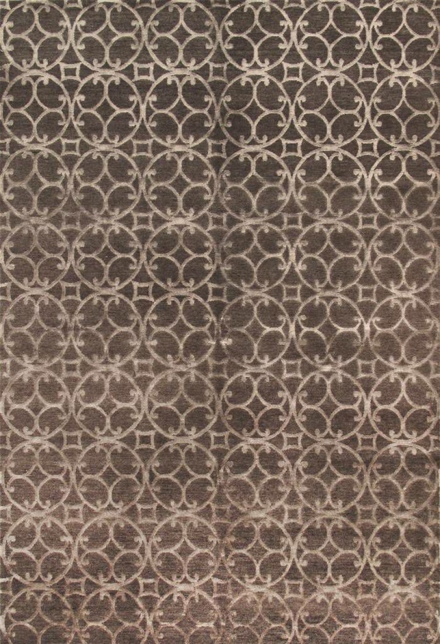 Hot * Clearance Sale Modern Collection Hand-Knotted Silk And Wool Area Rug- 2 0 X 3 0 Pasargad Home Circ-4 2X3