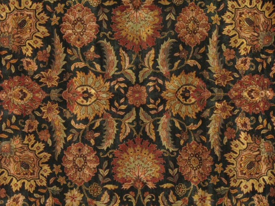 Wholesale * Wholesale Mogul Art Agra Collection Hand-Knotted Lamb'S Wool Area Rug- 10 2 X 14 0 Pasargad Home 024478