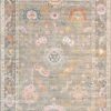 Online * Crazy Deals Pasargad Home Oushak Collection Hand-Knotted Wool Area Rug- 5'11" X 9 0 , Silver-Grey Pasargad Psf-04 6 9