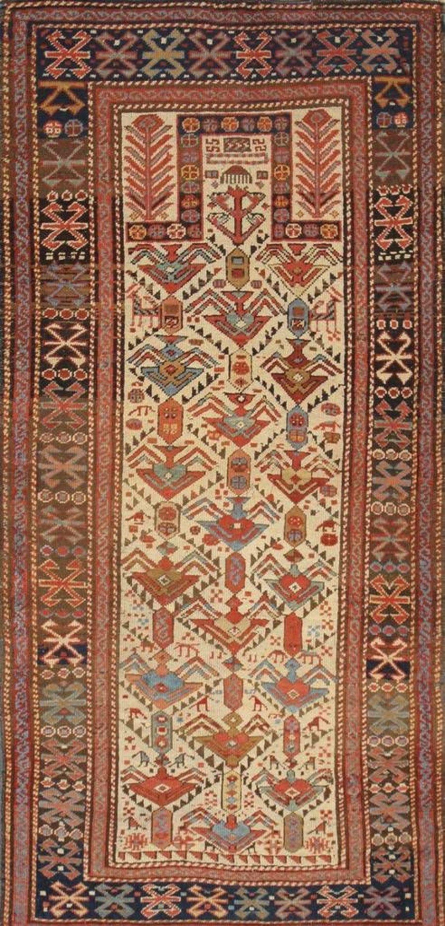 Wholesale * Discounts Antique Shirvan Colletion Hand-Knotted Lamb'S Wool Area Rug- 2 7 X 5 5 Pasargad Home 021672