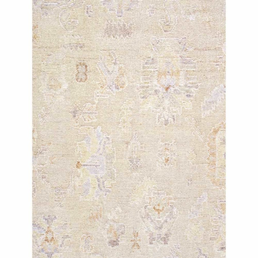 Hot * Oushak Hand-Knotted Camel Wool Area Rug-9 3" X 12 3" Excellent Pasargad Home