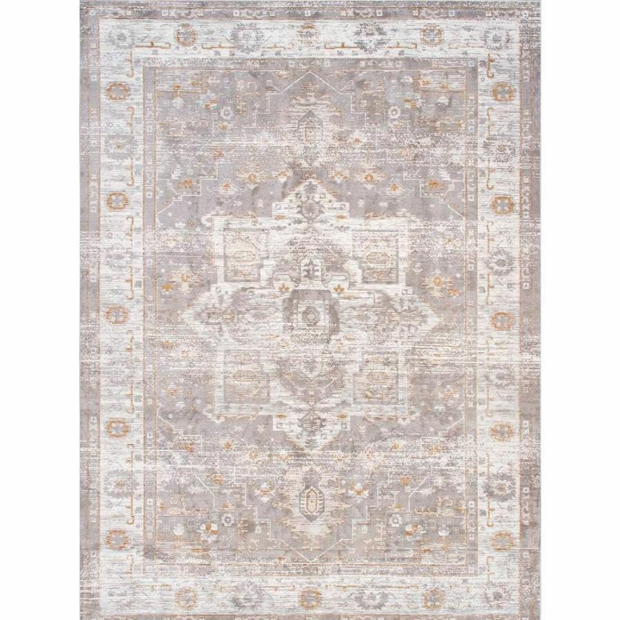 Hot * Turkish Heritage Design Floral Grey Area Rug-10 0" X 14 0" Best-Selling Pasargad Home