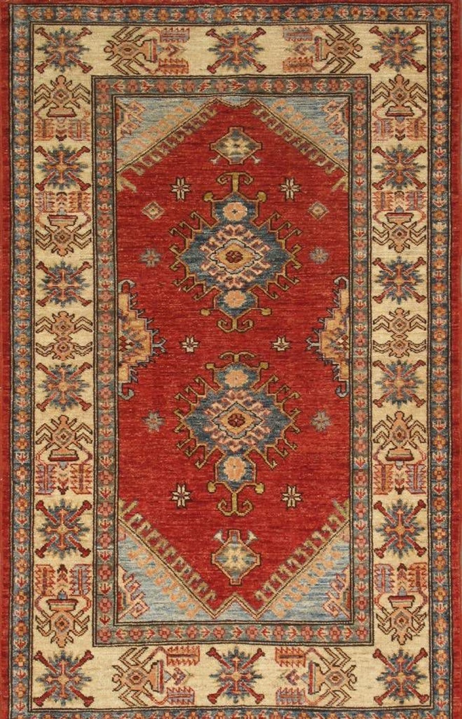 Wholesale * Excellent Quality Kazak Collection Hand-Knotted Lamb'S Wool Area Rug- 3 5 X 5 4 Pasargad Home 044076