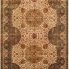 Best * Best Sale Crown Jewel Agra Collection Hand-Knotted Lamb'S Wool Area Rug- 10 0 X 10 4 Pasargad Home Ph-260 10X10