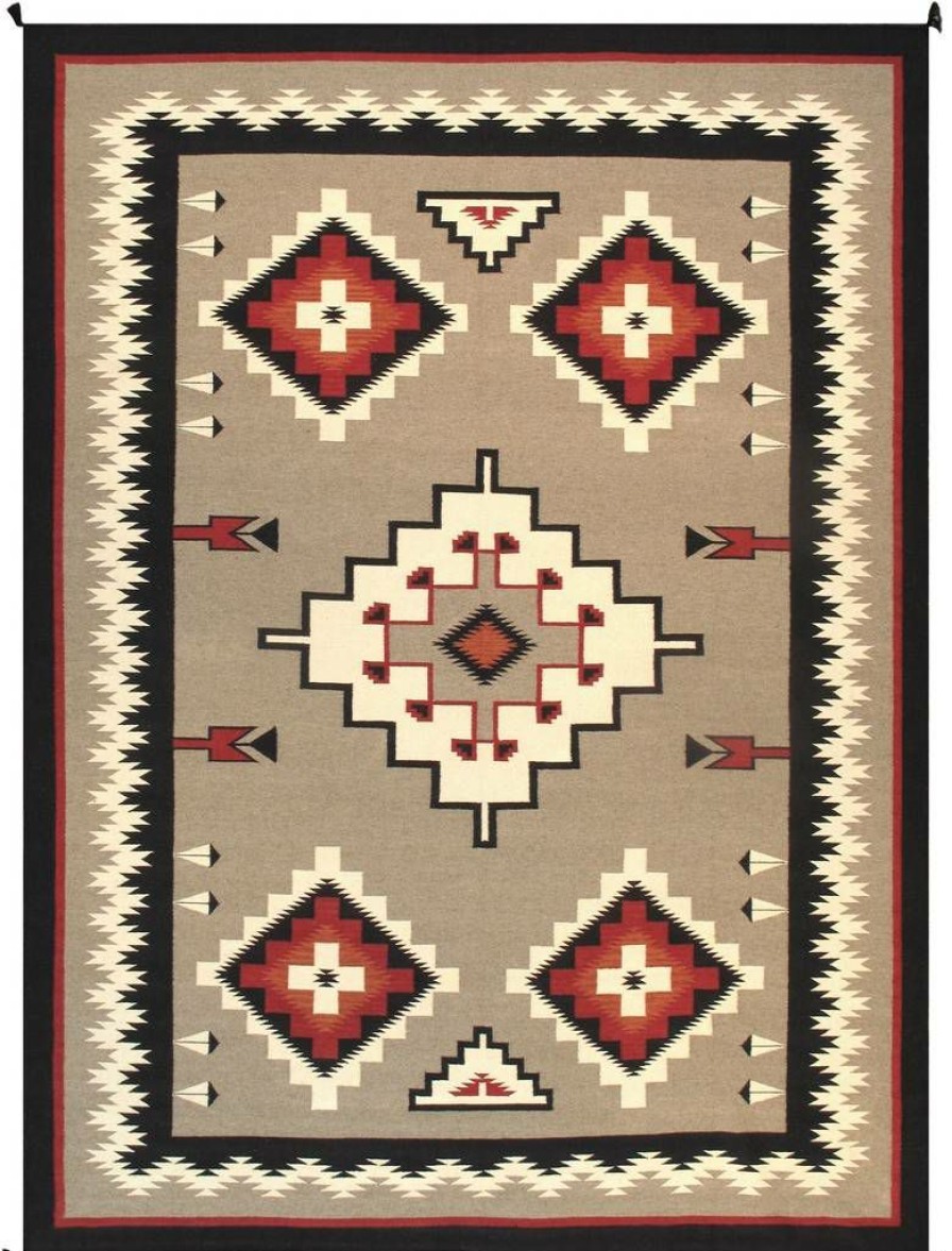 Best * Crazy Deals Pasargad Home Navajo Style Handwoven Wool Mocha Area Rug10 0 X 13 7 Pasargad Home Pnt-231 10X14