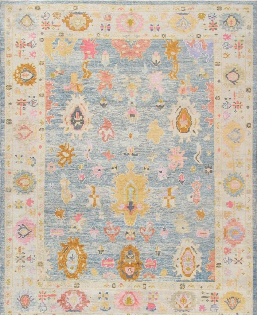 Wholesale * Quick Expedition Pasargad Home Oushak Collection Hand-Knotted Wool Area Rug-11 7 X 14 2 Pasargad Home 980316 12 14