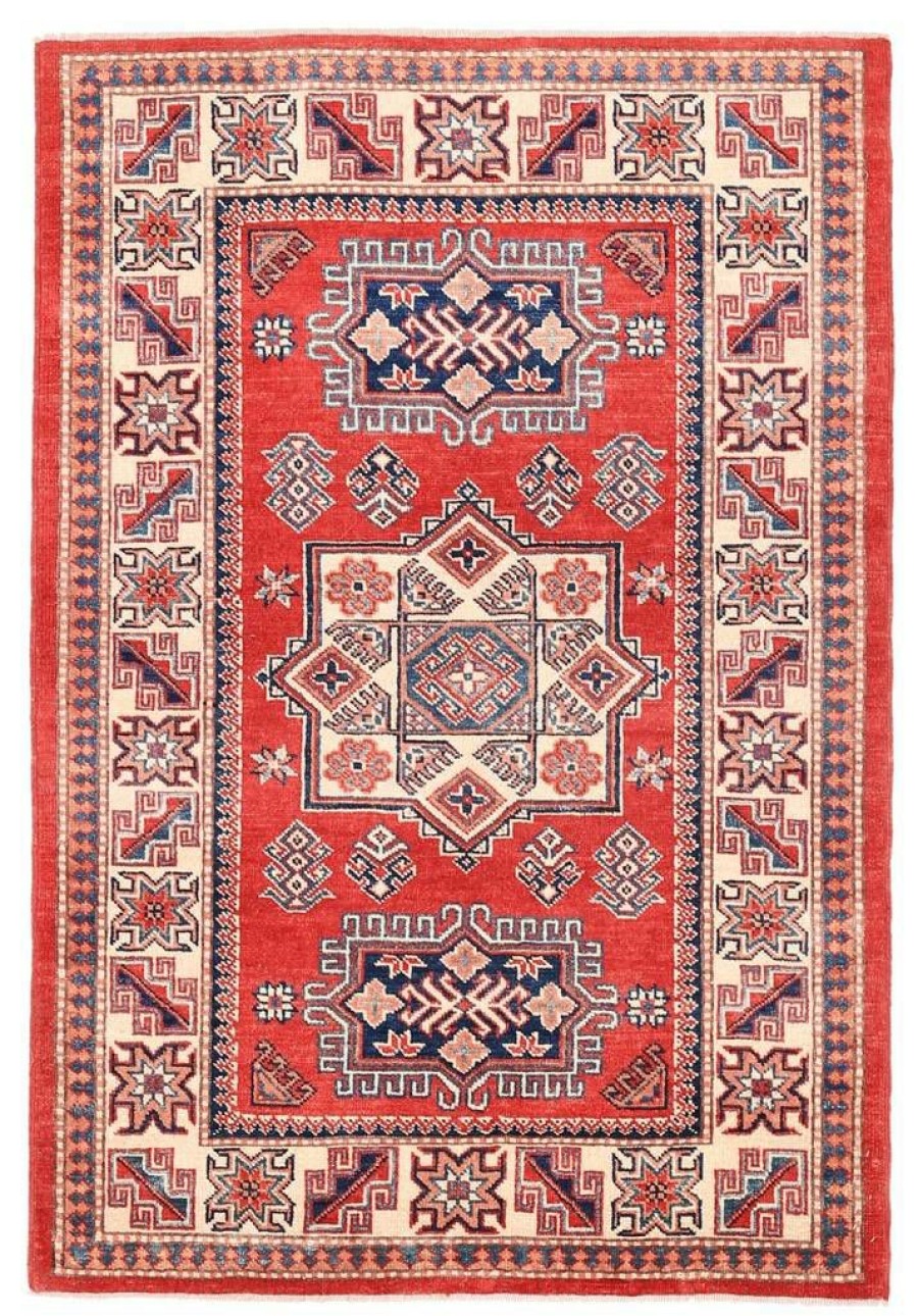 Online * Hot Selling Kazak Collection Hand-Knotted Wool Area Rug- 3 11 X 5 9 Pasargad Home 046719