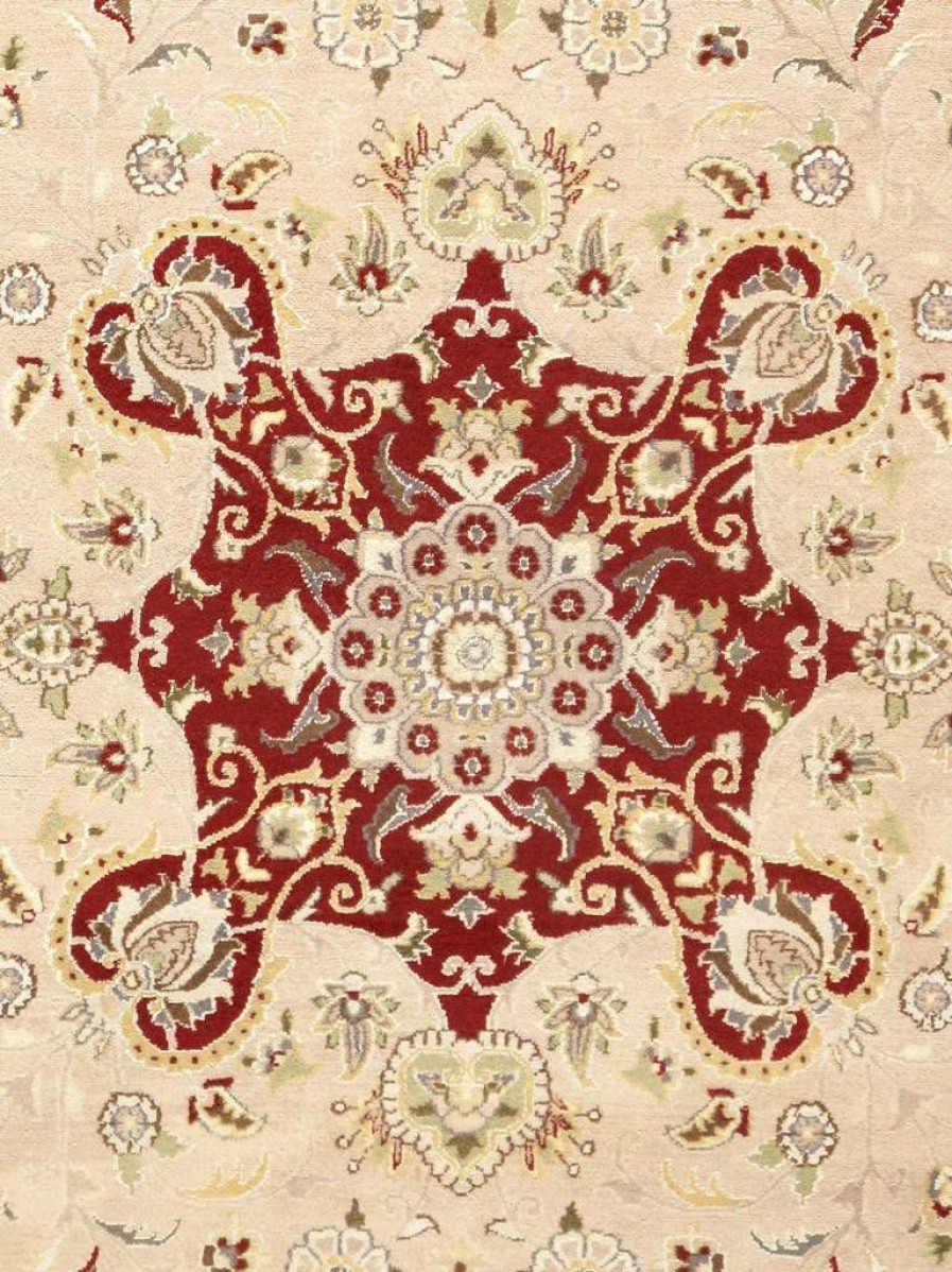 Clearance * Wholesale Tabriz Hand-Knotted Silk & Wool Area Rug- 9'11" X 14 3 Pasargad Home 973320 10X14