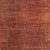 Online * Hot Selling Pasargad Home Antique Sarouk Collection Lamb'S Wool Area Rug-12'10" X 20 5 , Red Pasargad Home 38921