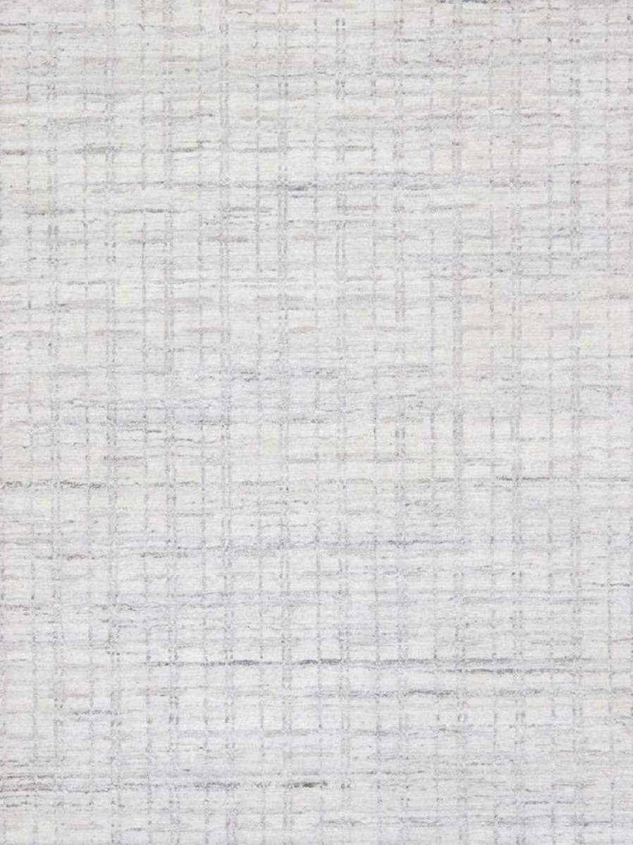 Wholesale * Clearance Sale Pasargad Home Slate Collection Hand-Loomed Silk & Wool Ivory/Silver Area Rug-10 0 X 14 0 Pasargad Home Pbfe-04 10 14