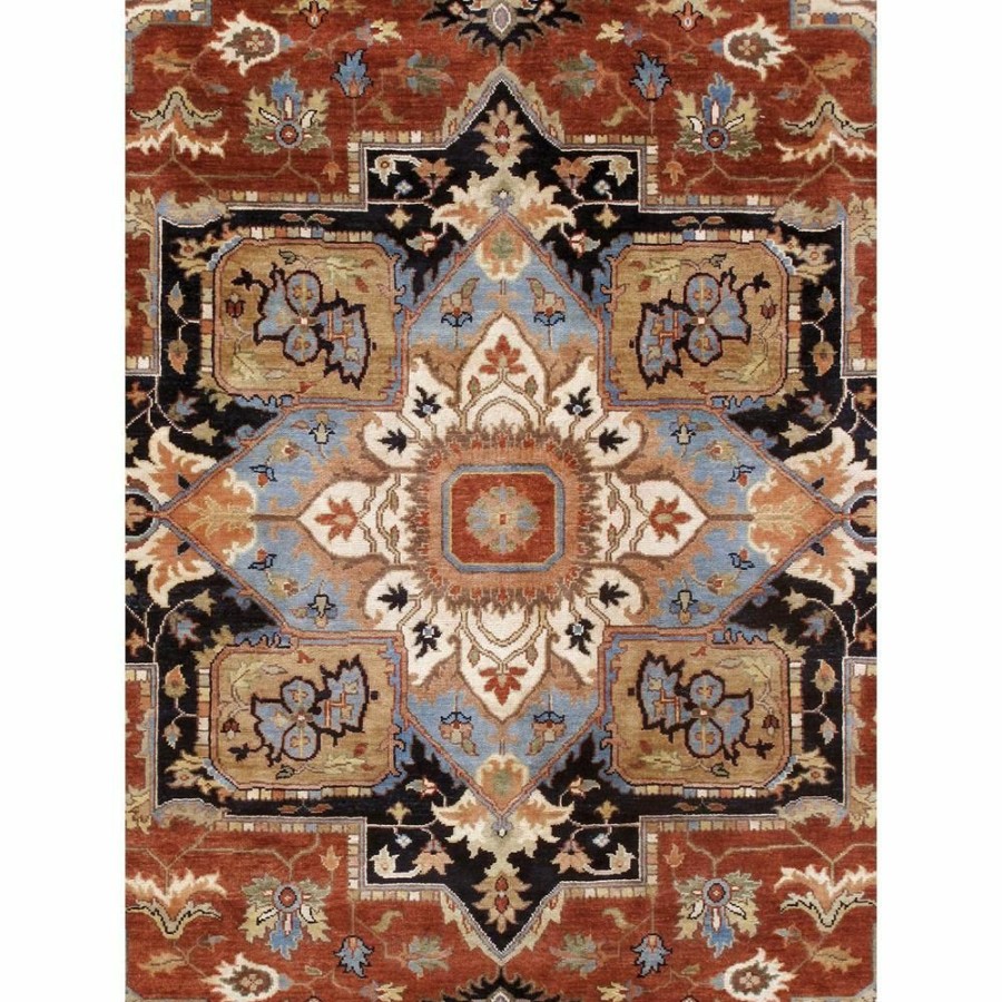 Online * Serapi Hand-Knotted Wool Area Rug- 8'10" X 11'11" Online Store Pasargad Home