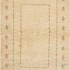 New * Hot Sell Gabbeh Collection Hand-Knotted Lamb'S Wool Area Rug- 3 4 X 5 0 Pasargad Home 030258