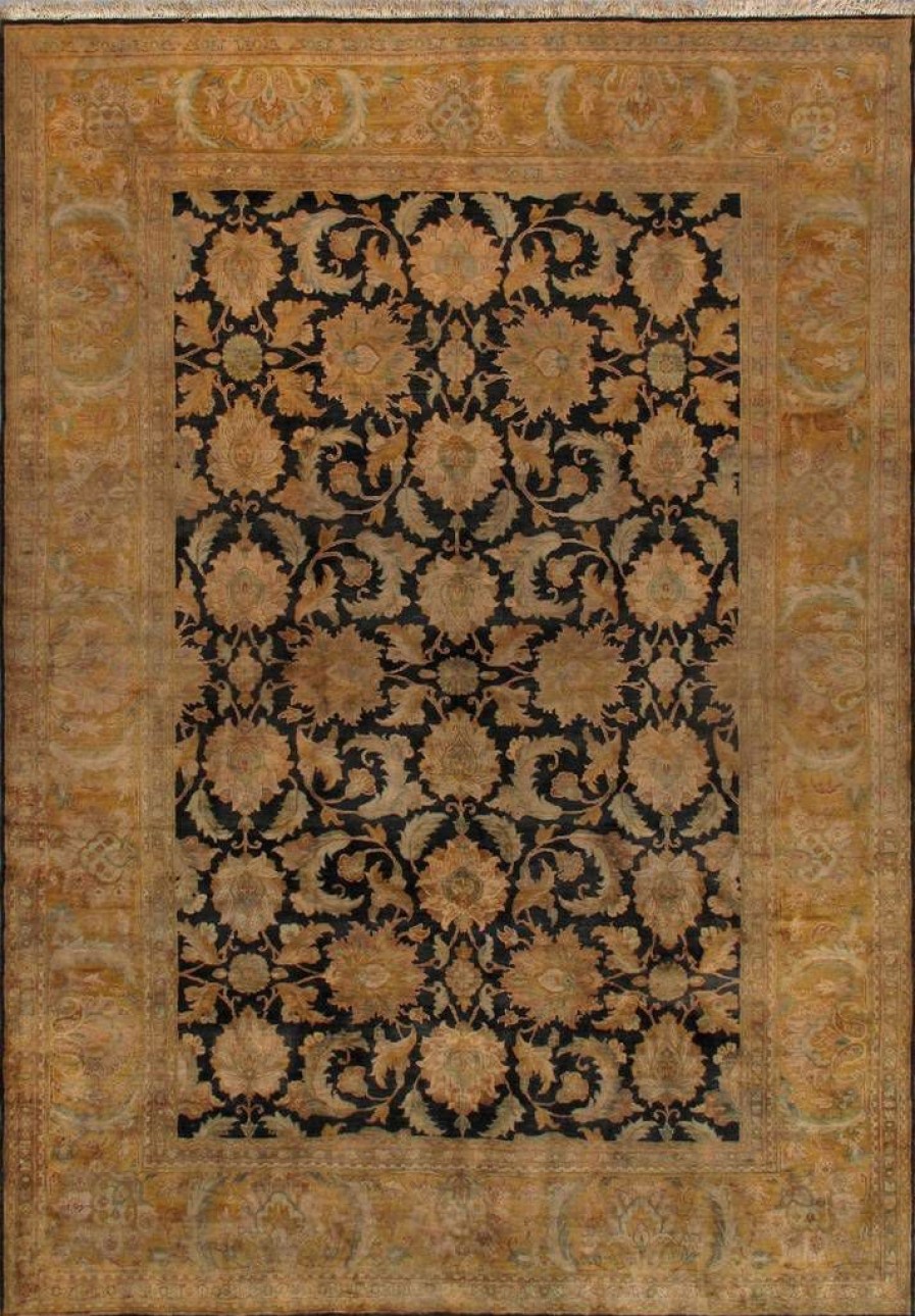 Best * Clearance Sale Agra Collection Hand-Knotted Wool Area Rug- 9'10" X 13 4 Pasargad Home 59753 10 14