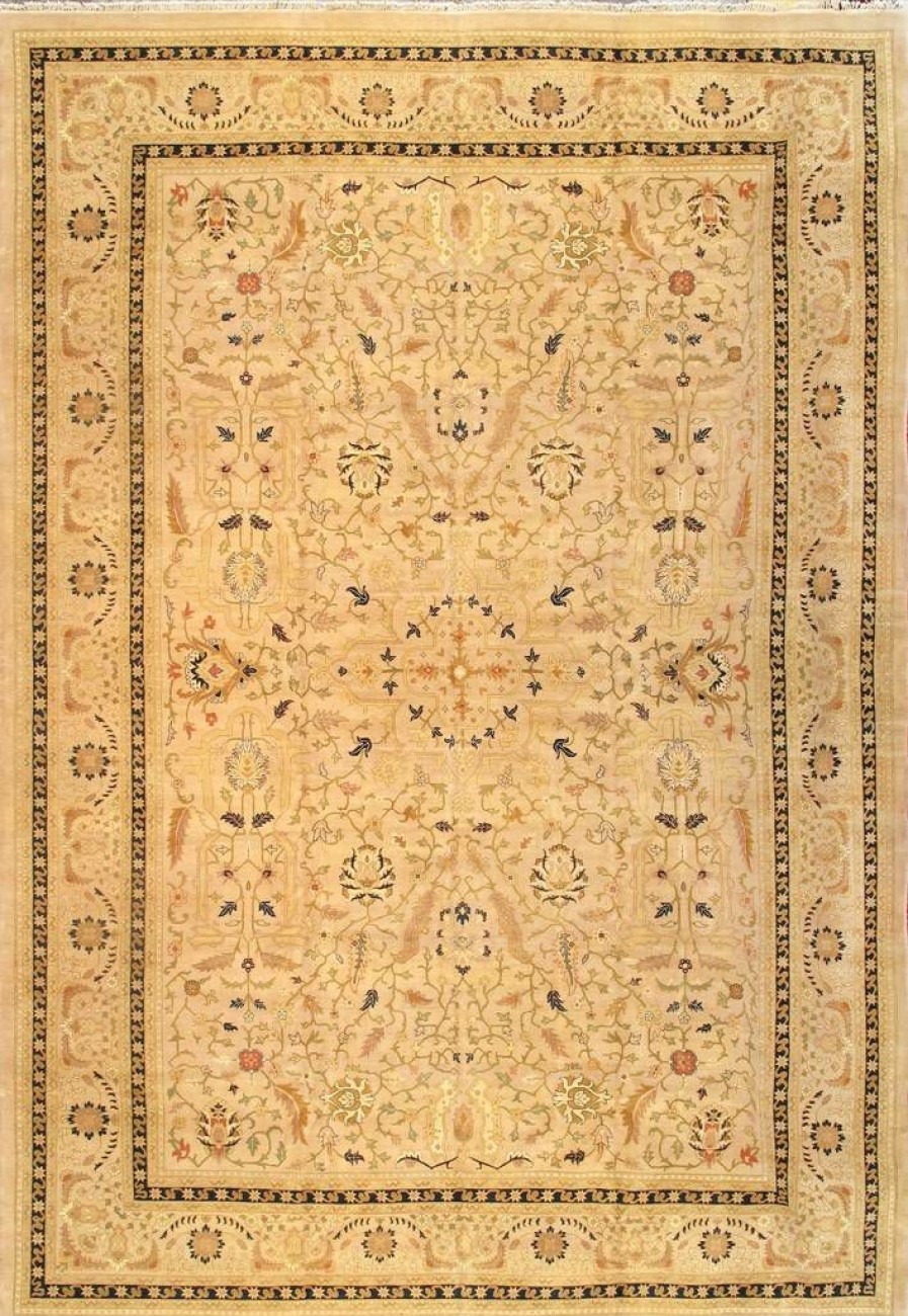 Best * Crazy Deals Pasargad Home Ziegler Sul Collection Hand-Knotted Lamb'S Wool Area Rug-13'11" X 19 8 , Beige Pasargad Home 23842